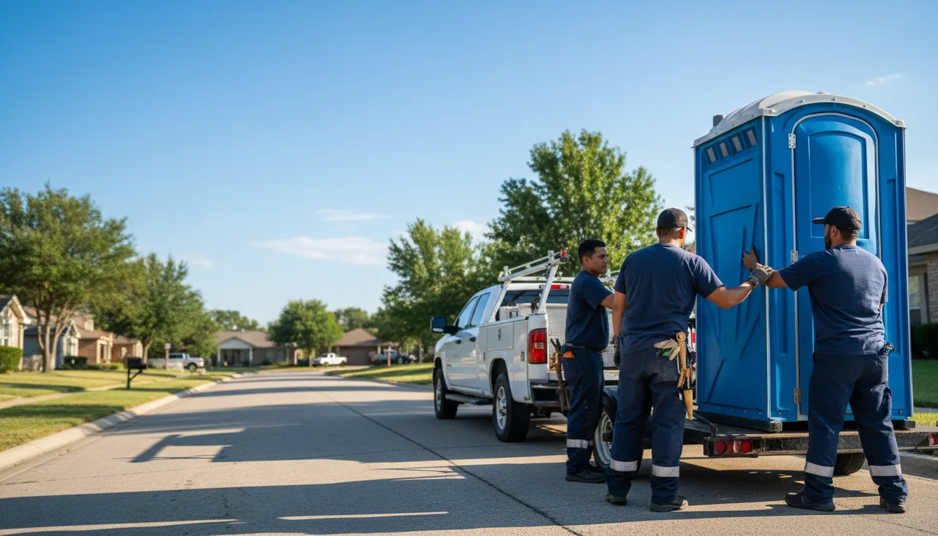 Portable Toilet Rental in Caldwell, AR near me